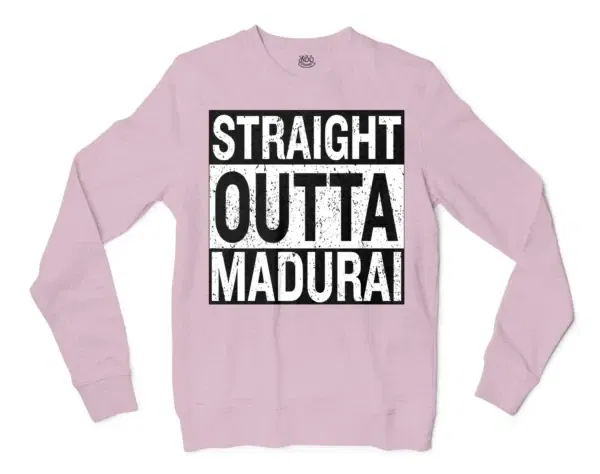 Va Surudhi Polam Unisex Youth Hoodie in Light Pink Color