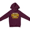 Singathapathi Singame Sunna Asingam Unisex Youth Hoodie in Maroon Color