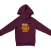 Vettina Thala Yenaku Unisex Youth Hoodie in Maroon Color