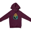 Vela Soliye Kolrangaiya Unisex Youth Hoodie in Maroon Color