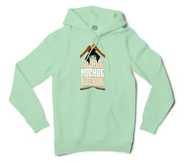 Lochak Mochak Kochak Men/Unisex Hoodie in Mint Color