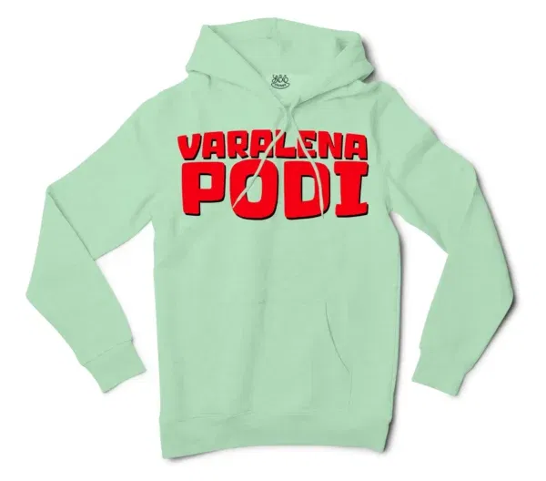 Varalena Podi Men/Unisex Hoodie in Mint Color