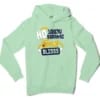 No Soodu No Soranai Only Blissssssss Men/Unisex Hoodie in Mint Color