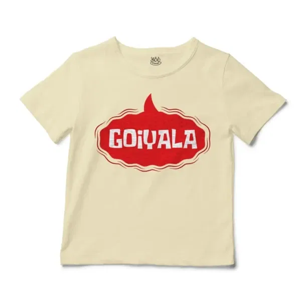 Goiyala Unisex Toddler T-Shirt in Natural Color