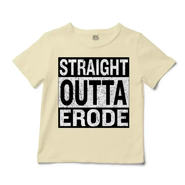 Straight Outta Erode Unisex Toddler T-Shirt in Natural Color