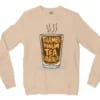 Thambi Innum Tea Varala Men/Unisex Long Sleeve T-Shirt in Natural Color