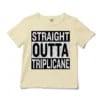 Straight Outta Triplicane Unisex Toddler T-Shirt in Natural Color
