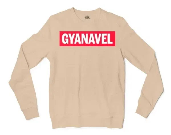 Gyanavel Men/Unisex Long Sleeve T-Shirt in Natural Color