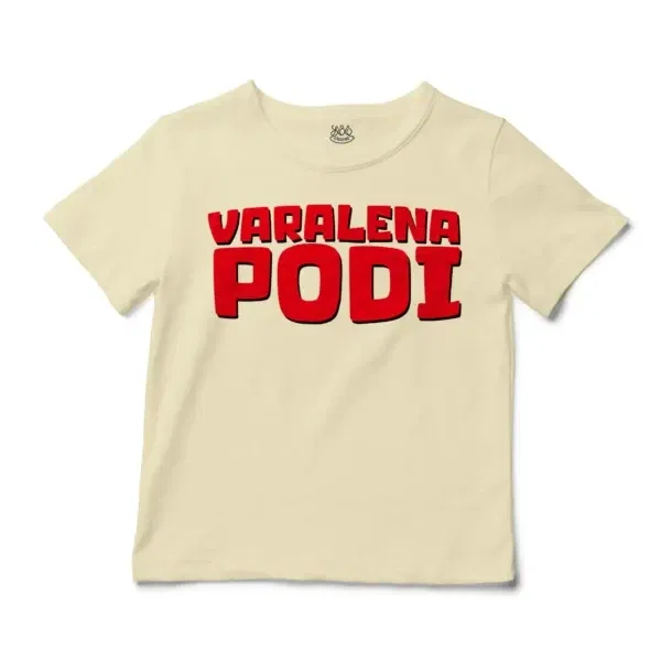 Varalena Podi Unisex Toddler T-Shirt in Natural Color