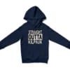 Straight Outta Kilpauk Unisex Youth Hoodie in Navy Color
