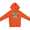 Patch Work Unisex Youth Hoodie in Orange Color