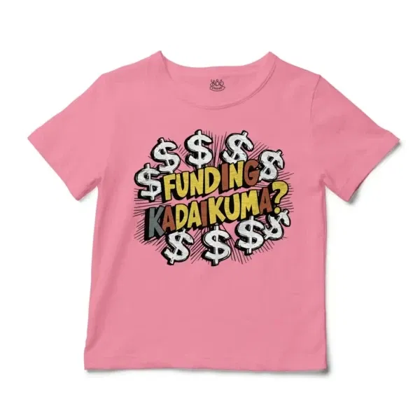 Funding Kadaikuma Unisex Toddler T-Shirt in Pink Color