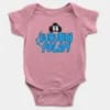 Va Surudhi Polam Short Sleeve Baby Onesie in Pink Color