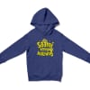 Saami Kannu Kuthing Unisex Youth Hoodie in Purple Color