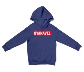 Gyanavel Unisex Youth Hoodie in Purple Color