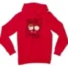 Iam Yuvar Best Friend Men/Unisex Hoodie in Red Color