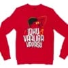 Idhu Vaaliba Vayasu Men/Unisex Long Sleeve T-Shirt in Red Color