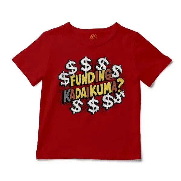 Funding Kadaikuma Unisex Toddler T-Shirt in Red Color