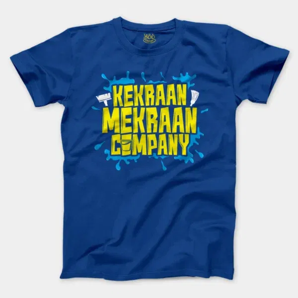 Kekraan Mekraan Company Men/Unisex T-Shirt in Royal Color