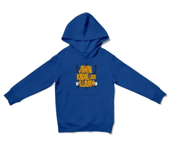 Jamin, Kadal Laye Illayam Unisex Youth Hoodie in Royal Color