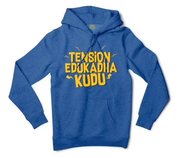 Tension Edukadha Kudu Men/Unisex Hoodie in Royal Heather Color