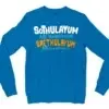 Sothulayum Adi Vaangiyaachu Saethulayum Adi Vangiyachu Men/Unisex Long Sleeve T-Shirt in Sapphire Color