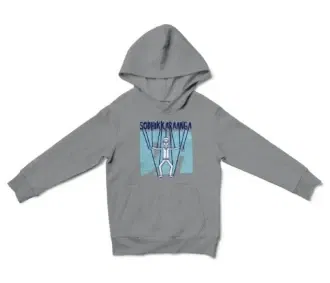 Sodhikkaraangada Unisex Youth Hoodie in Sport Grey Color