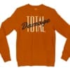 Total Damage Men/Unisex Long Sleeve T-Shirt in Texas Orange Color