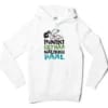 Inniki Setha Nalaiku Paal Men/Unisex Hoodie in White Color