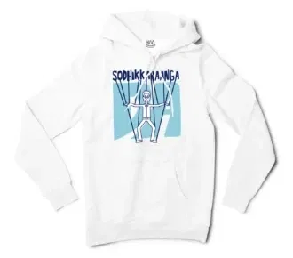 Sodhikkaraangada Men/Unisex Hoodie in White Color