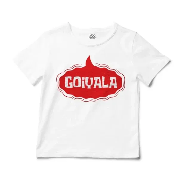 Goiyala Unisex Toddler T-Shirt in White Color