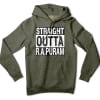 Straight Outta R.a Puram Men/Unisex Hoodie in Army Heather Color