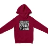 Straight Outta 7½ Sani - Tamil Unisex Youth Hoodie in Cardinal Red Color