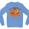 Arasiyal La Idhellam Saadharnamappa Men/Unisex Long Sleeve T-Shirt in Carolina Blue Color