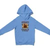 Yaarume Ilaadha Tea Kadai La Yaaruku Da Tea Aathara? Unisex Youth Hoodie in Carolina Blue Color