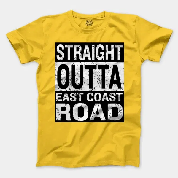 Straight Outta Ecr Men/Unisex T-Shirt in Daisy Color