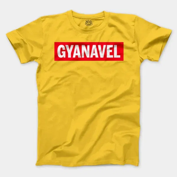 Gyanavel Men/Unisex T-Shirt in Daisy Color