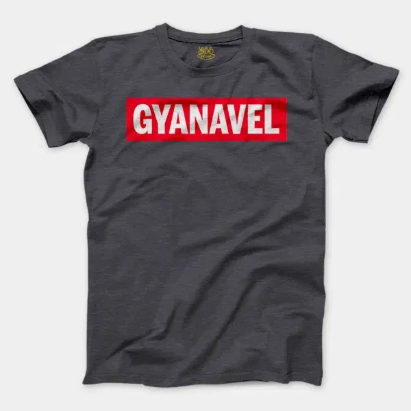 Gyanavel Men/Unisex T-Shirt in Heather Dark Grey Color