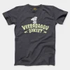 Veerabaagu Bakery Men/Unisex T-Shirt in Heather Dark Grey Color