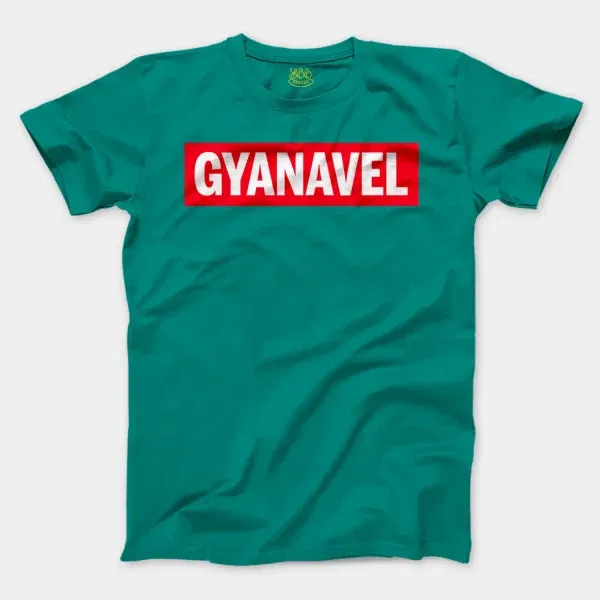 Gyanavel Men/Unisex T-Shirt in Jade Dome Color