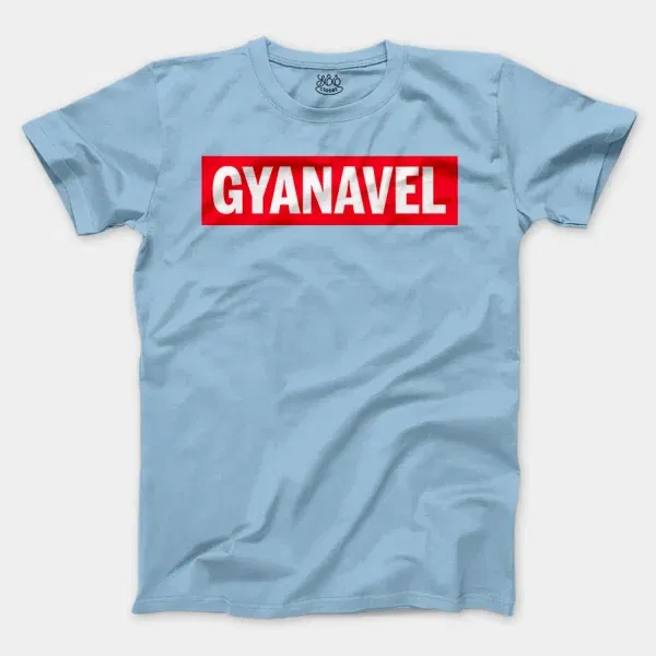 Gyanavel Men/Unisex T-Shirt in Light Blue Color