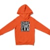 Straight Outta Srm University Unisex Youth Hoodie in Orange Color