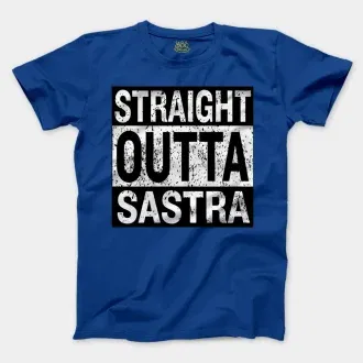 Straight Outta Sastra Men/Unisex T-Shirt in Royal Color