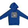 Straight Outta Madras Unisex Youth Hoodie in Royal Color