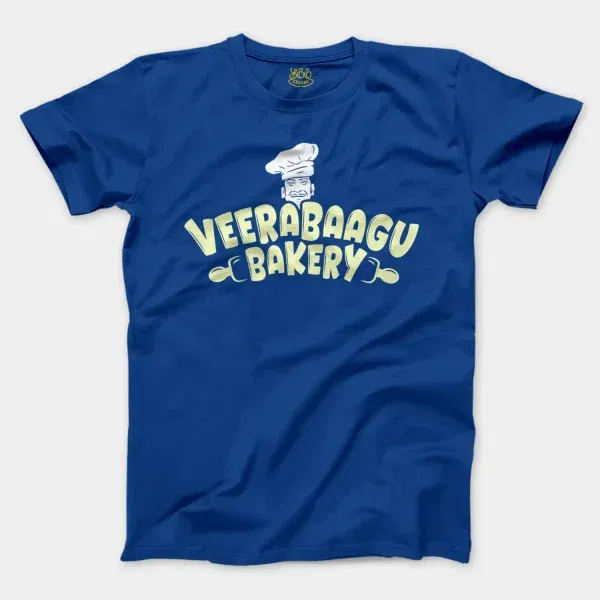 Veerabaagu Bakery Men/Unisex T-Shirt in Royal Color