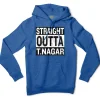 Straight Outta T-Nagar Men/Unisex Hoodie in Royal Heather Color