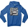 Straight Outta 7½ Sani - Tamil Men/Unisex Hoodie in Royal Heather Color