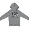 Straight Outta Mylapore Unisex Youth Hoodie in Sport Grey Color