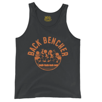 Back Bencher Men/Unisex Tank Top in Black Color
