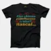 Ena Chinna Pulla Thanama Iruku Rascal Men/Unisex T-Shirt in Black Color